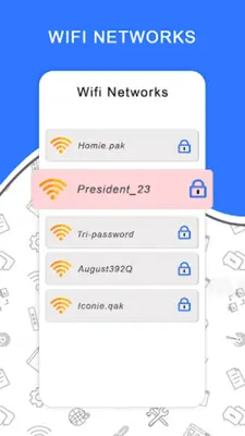 WIFI Password ShowMaster Key android App screenshot 4